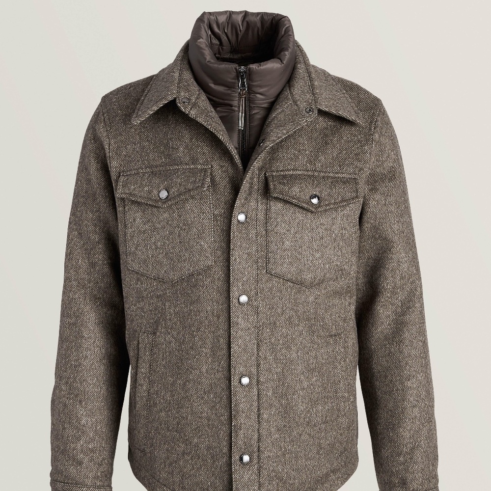 Windsor Removable Bib Shacket